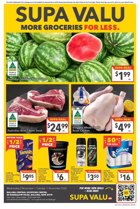 Ritchies catalogue in Kingscliff NSW | Sneak Peek - Weekly Specials Catalogues | 2025-11-05T00:00:00.000Z - 2025-11-11T00:00:00.000Z