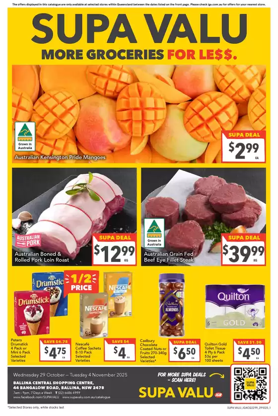 Ritchies catalogue in Kingscliff NSW | Weekly Specials Catalogues | 2025-10-29T00:00:00.000Z - 2025-11-04T00:00:00.000Z