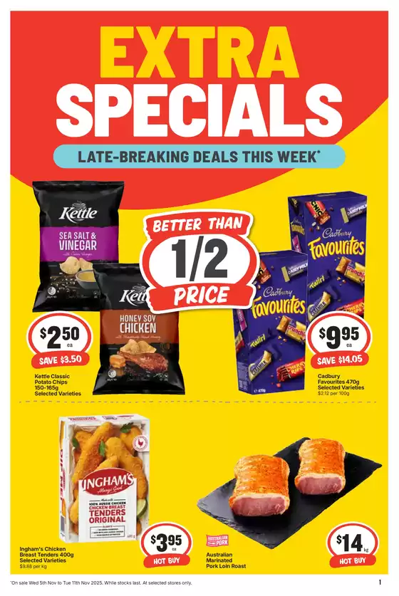 Ritchies catalogue in Kingscliff NSW | Sneak Peek Extra Specials Digital Catalogue | 2025-11-05T00:00:00.000Z - 2025-11-11T00:00:00.000Z