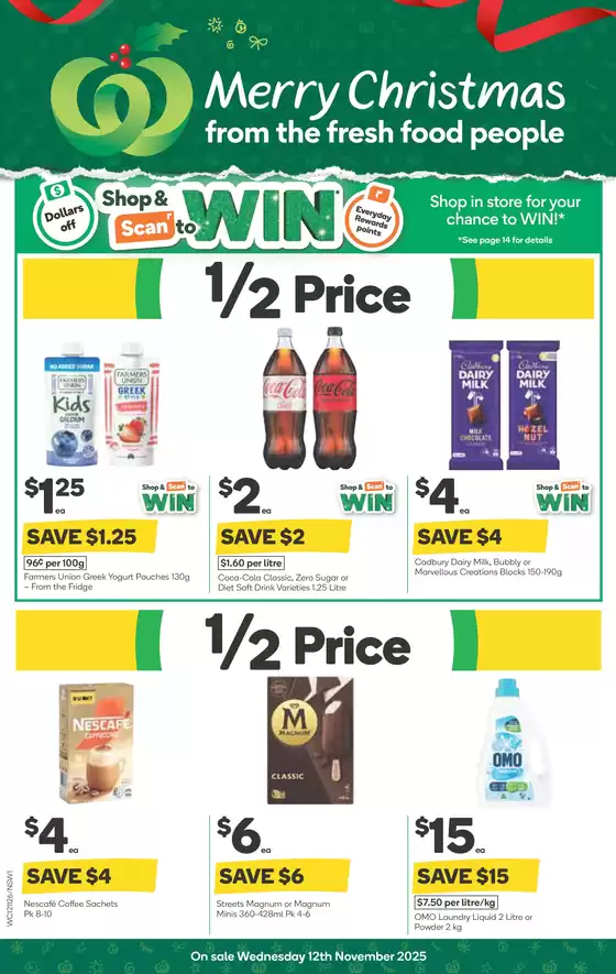 Weekly Specials - 12/11