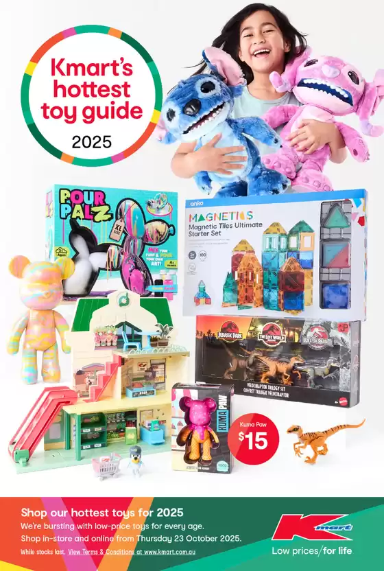 Kmart catalogue | Kmart's Hottest Toy Guide 2025 | 2025-11-04T00:00:00.000Z - 2025-12-24T00:00:00.000Z