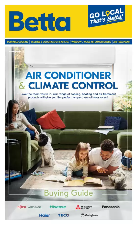 Betta catalogue in Brisbane QLD | Air Conditioner Buying Guide | 2025-11-05T00:00:00.000Z - 2026-01-31T00:00:00.000Z