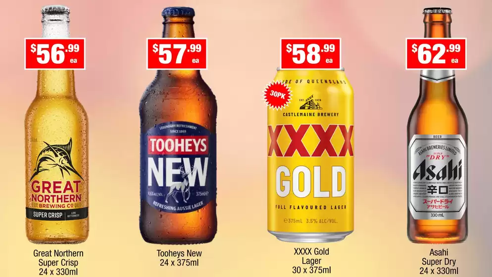 Liquor Stax catalogue specials