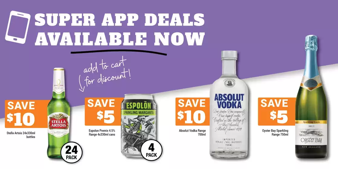 Super Cellars catalogue specials