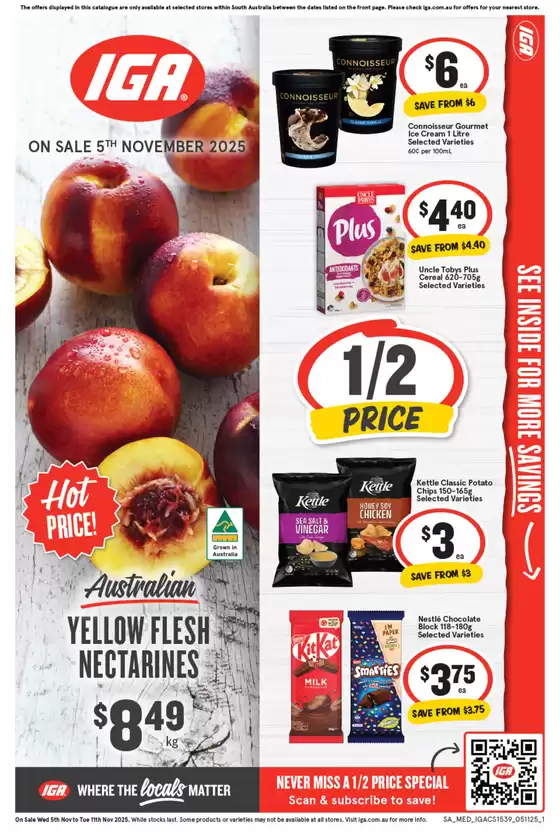 Iga catalogue specials