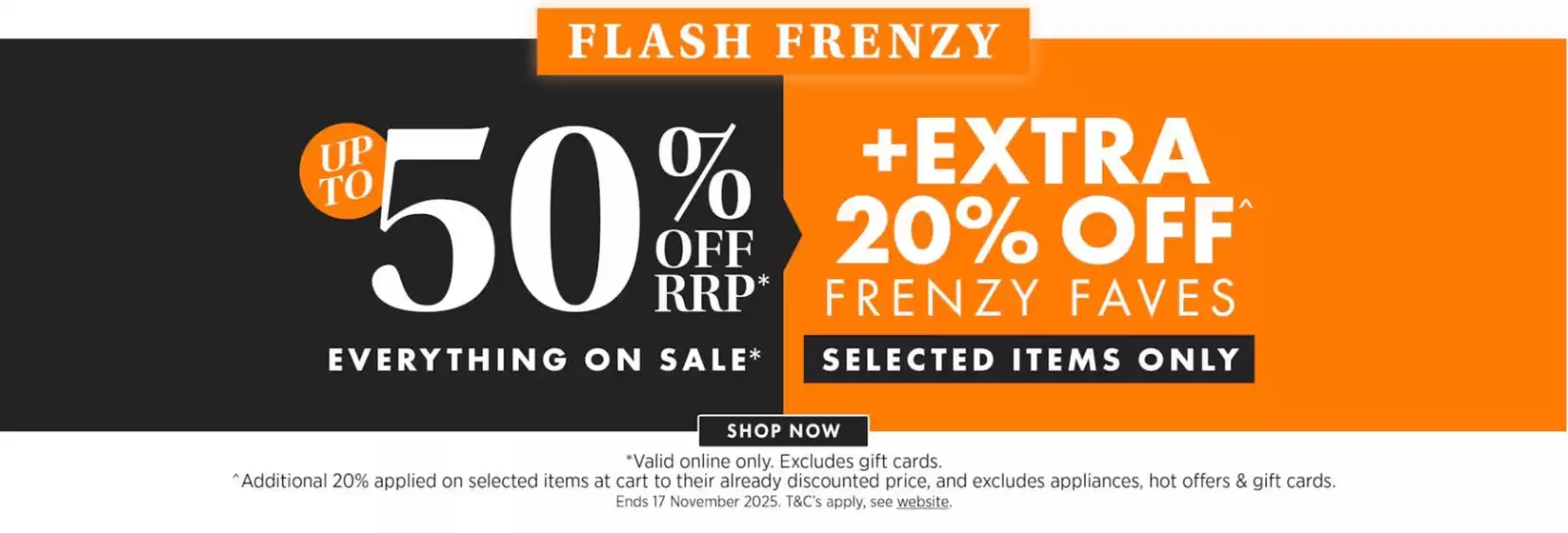 My House catalogue | Flash Frenzy | 2025-11-06T00:00:00.000Z - 2025-11-17T00:00:00.000Z