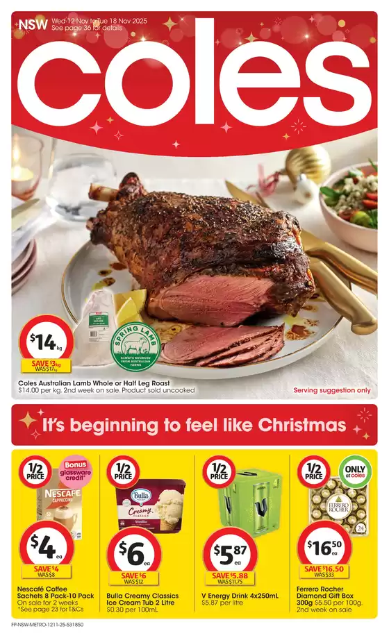 Coles Catalogue - 12th November