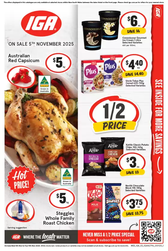 IGA catalogue in Perth WA | Iga catalogue specials | 2025-11-05T00:00:00.000Z - 2025-11-11T00:00:00.000Z