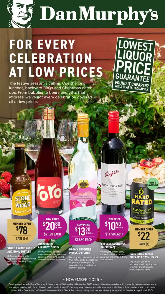 Dan Murphy's catalogue specials