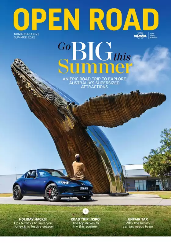 NRMA catalogue | Open Road Summer 2025 | 2025-11-07T00:00:00.000Z - 2026-02-28T00:00:00.000Z