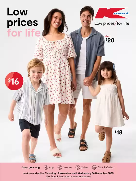 Kmart catalogue in Melbourne VIC | Summer | 2025-11-13T00:00:00.000Z - 2025-12-24T00:00:00.000Z