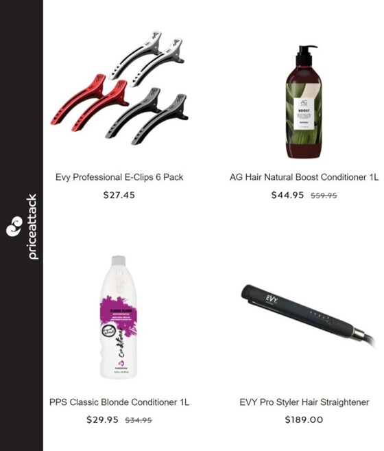 price attack straighteners