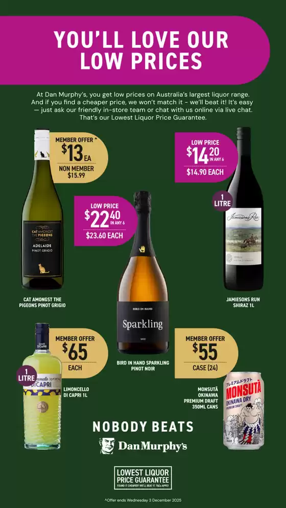 Dan Murphy's catalogue specials