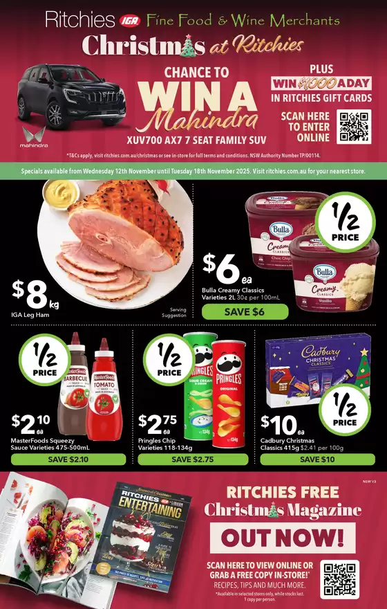 Ritchies catalogue in Grafton NSW | Sneak Peak - Ritchies Specials | 2025-11-12T00:00:00.000Z - 2025-11-18T00:00:00.000Z