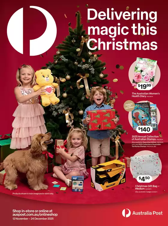 Australia Post catalogue in Perth WA | Delivering Magic This Christmas | 2025-11-12T00:00:00.000Z - 2025-12-24T00:00:00.000Z
