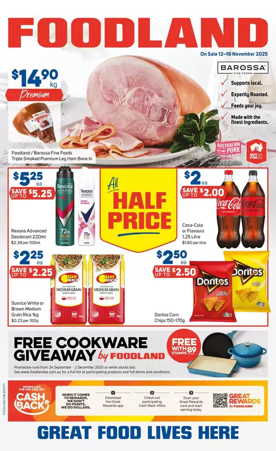 Foodland catalogue | Catalogue Foodland | 2025-09-24T00:00:00.000Z - 2025-12-02T00:00:00.000Z