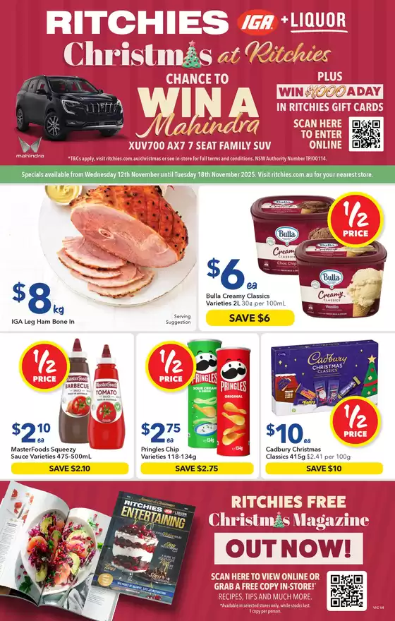 Ritchies catalogue | Ritchies Specials | 2025-11-12T00:00:00.000Z - 2025-11-18T00:00:00.000Z