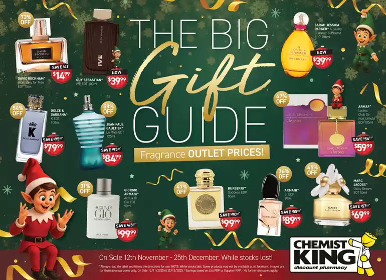 Chemist King catalogue | The Big Gift Guide | 2025-11-12T00:00:00.000Z - 2025-12-25T00:00:00.000Z