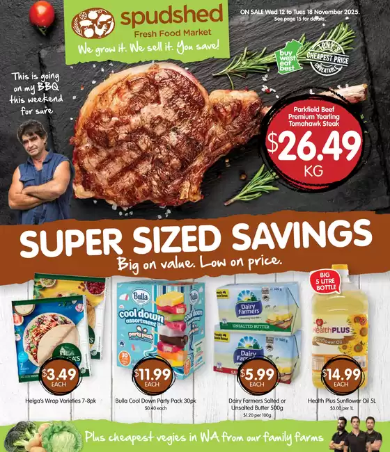 Spudshed catalogue | Weekly Specials | 2025-11-13T00:00:00.000Z - 2025-11-18T00:00:00.000Z