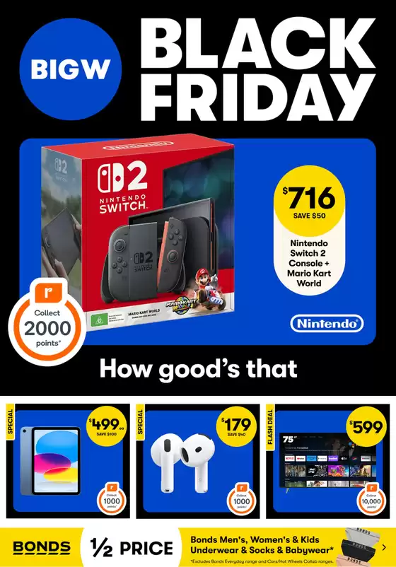 BIG W catalogue in Dungog NSW | Black Friday Deals | 2025-11-20T00:00:00.000Z - 2025-12-03T00:00:00.000Z
