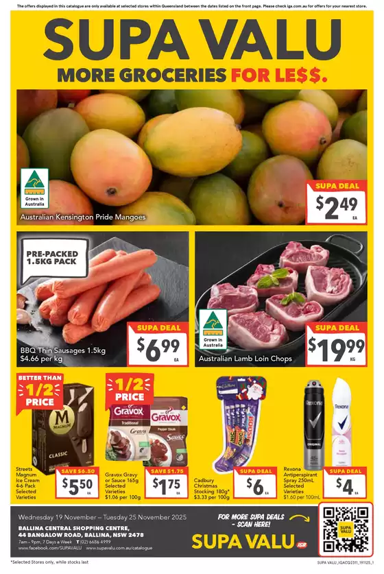 Ritchies catalogue in Cooma NSW | Sneak Peek - Weekly Specials Catalogues | 2025-11-19T00:00:00.000Z - 2025-11-25T00:00:00.000Z