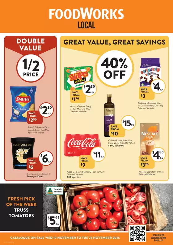 Foodworks catalogue in Deeragun QLD | Local | 2025-11-19T00:00:00.000Z - 2025-11-25T00:00:00.000Z