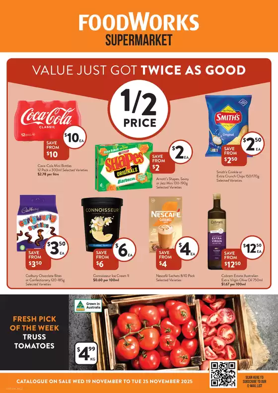 Foodworks catalogue in Deeragun QLD | Supermarket | 2025-11-19T00:00:00.000Z - 2025-11-25T00:00:00.000Z