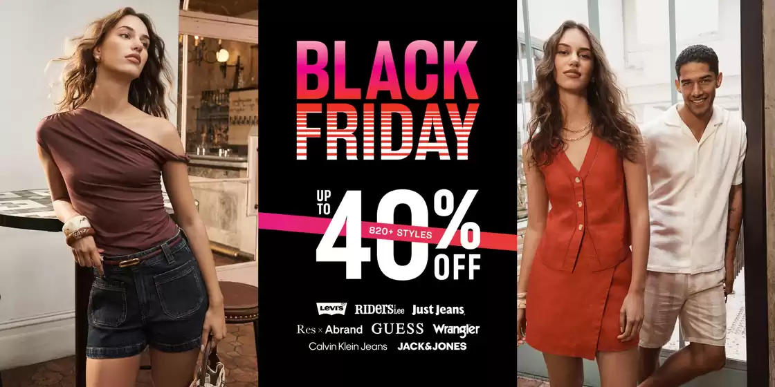 Just Jeans catalogue | Black Friday Up To 40% Off | 2025-11-18T00:00:00.000Z - 2025-12-02T00:00:00.000Z