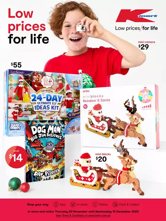 Kmart catalogue in Mittagong NSW | Christmas Gifting | 2025-11-20T00:00:00.000Z - 2025-12-10T00:00:00.000Z