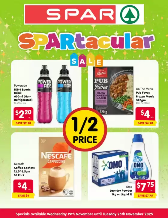 SPAR catalogue in Ballan VIC | Spar catalogue specials | 2025-11-19T00:00:00.000Z - 2025-11-25T00:00:00.000Z