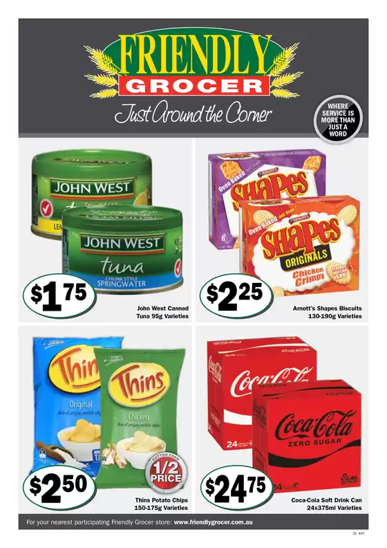 Friendly Grocer catalogue in Ballan VIC | Friendly Grocer catalogue specials | 2025-11-19T00:00:00.000Z - 2025-12-03T00:00:00.000Z