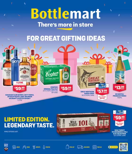 Bottlemart catalogue | Specials Bottlemart | 2025-11-19T00:00:00.000Z - 2025-12-02T00:00:00.000Z