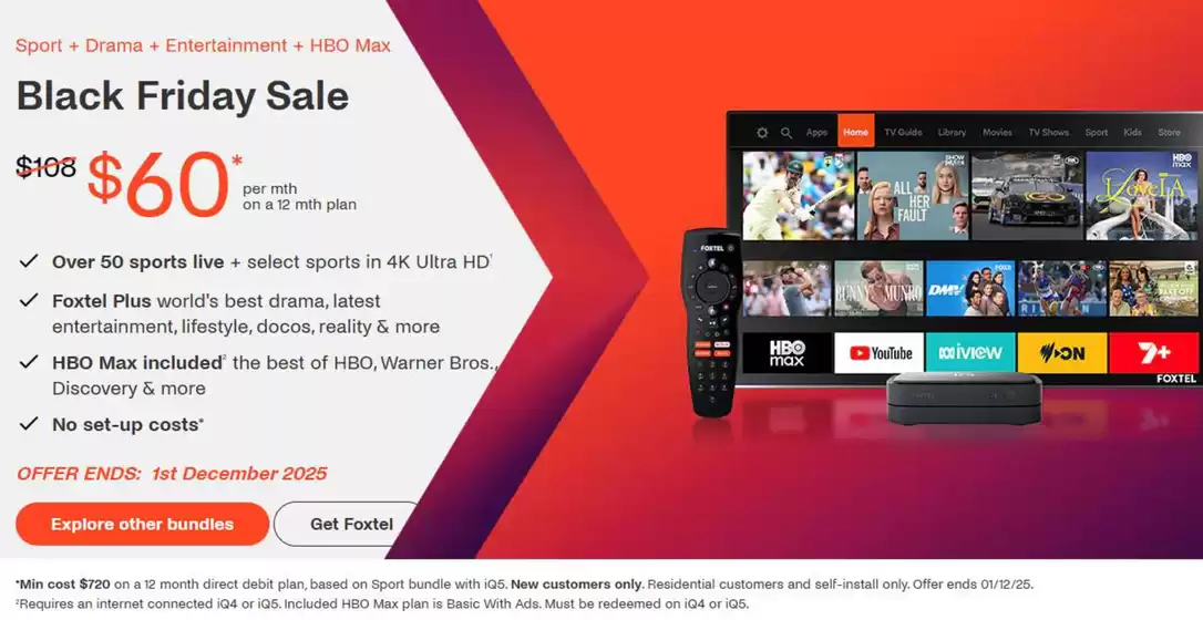 Foxtel catalogue in Melbourne VIC | Black Friday Sale | 2025-11-19T00:00:00.000Z - 2025-12-01T00:00:00.000Z