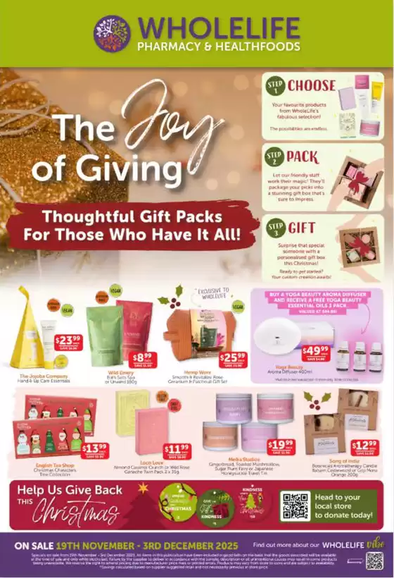 WHOLEHEALTH catalogue in Bundeena NSW | The Joy of Giving | 2025-11-19T00:00:00.000Z - 2025-12-03T00:00:00.000Z