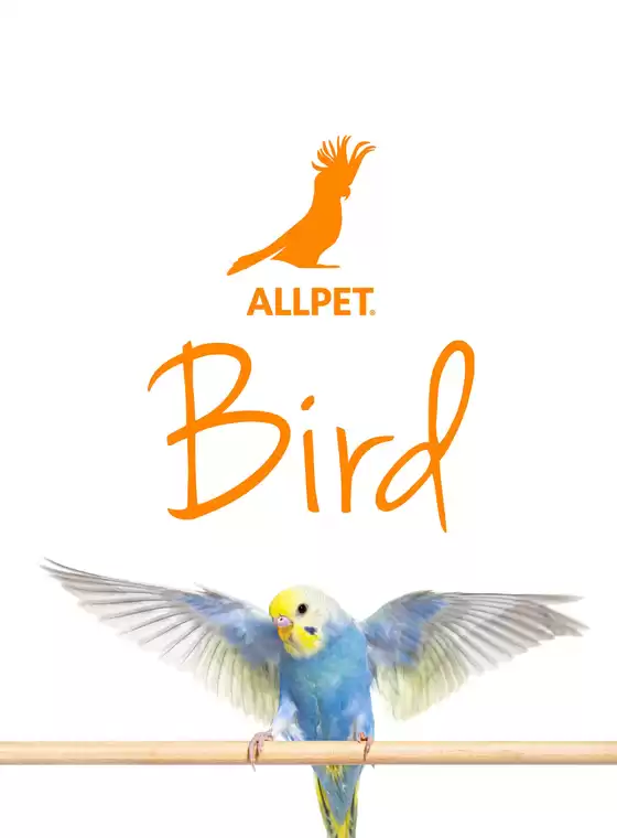 All Pet catalogue | Bird Catalogue | 2025-11-19T00:00:00.000Z - 2026-04-30T00:00:00.000Z